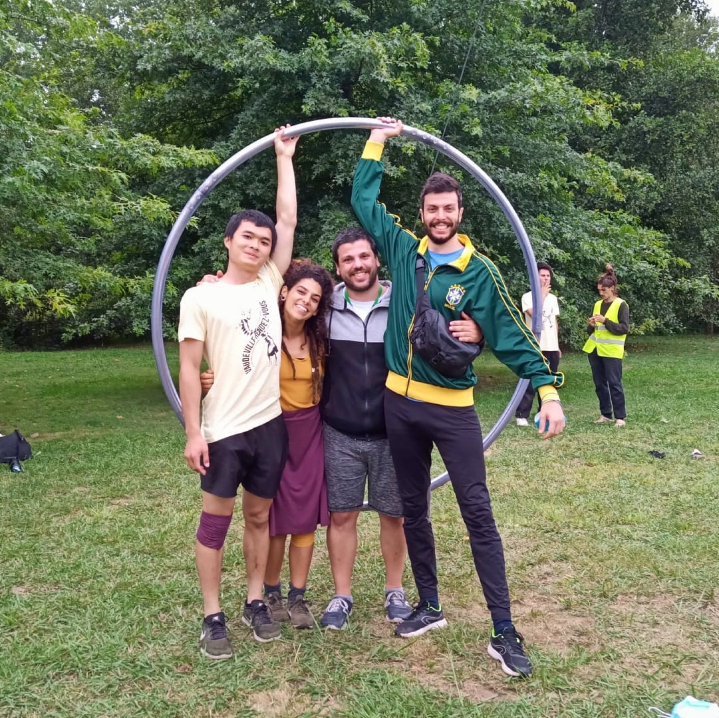 Alvin, Fabio, Tamara and Gabriel